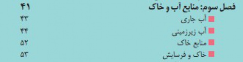 دانلود پاورپوینت فصل سوم زمین شناسی پایه یازدهم (منابع آب و خاک)